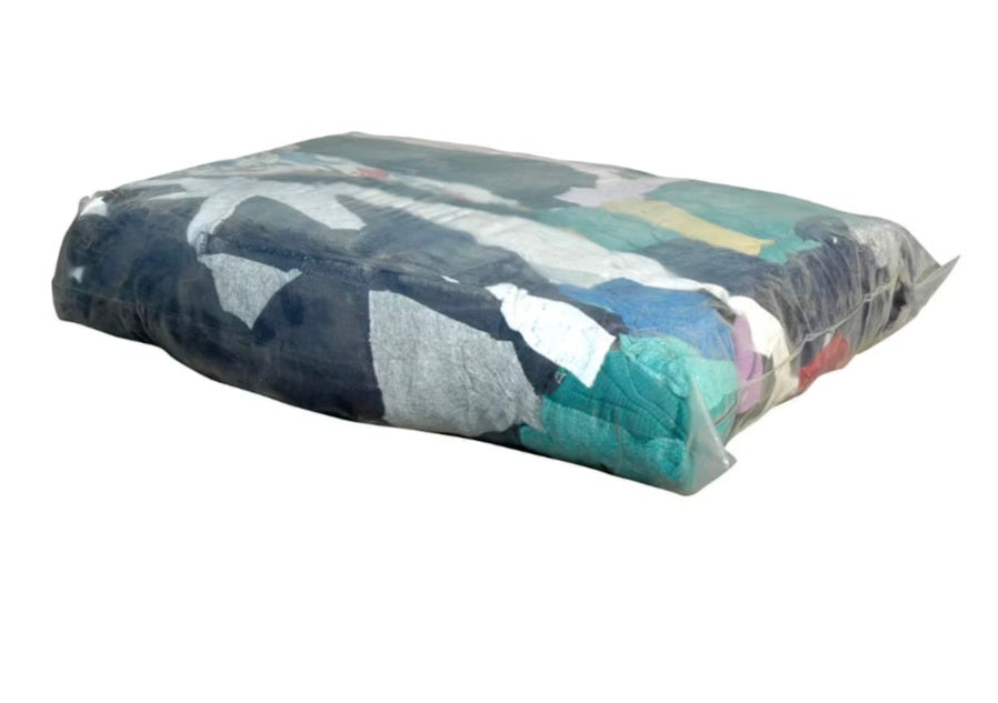 500 kg Putzlappen Trikot bunt - 100 x Pressballe à 5kg auf Palette