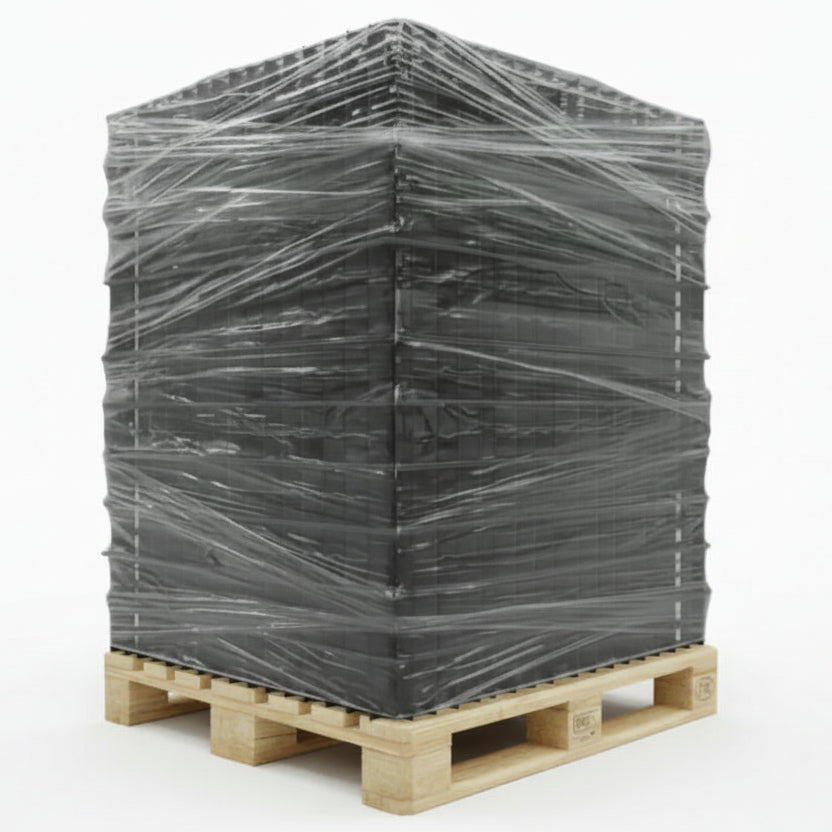 288 x Splitt - Kies & Rasengitter aus PP / 50 x 50 cm x 4 cm schwarz