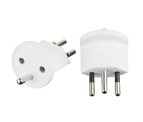 100 x Eurostecker - Fixadapter - Farbe weiss / Fixadapter CH Typ12 / Schuko / Eurostecker - 3-polige Variante / 10 A / 250 VAC