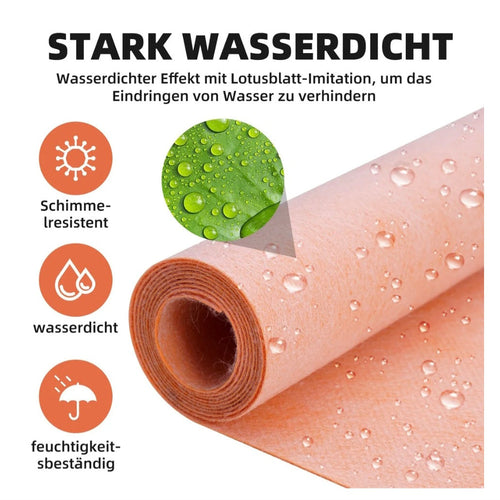 10 Rollen à 1mx30m FIGREX Abdichtbahn Dichtbahn Dichtband Dichtvlies Entkopplungsmatte für Dusche Bad Balkon Terrasse - 300 m2 /Ab Lager Schweiz!